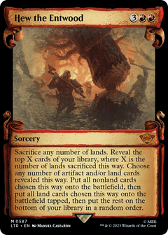 Hew the Entwood [The Lord of the Rings: Tales of Middle-Earth Showcase Scrolls]-1