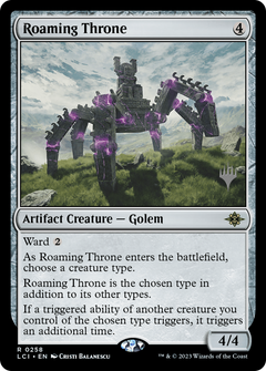 Roaming Throne (Promo Pack) [The Lost Caverns of Ixalan Promos]-1