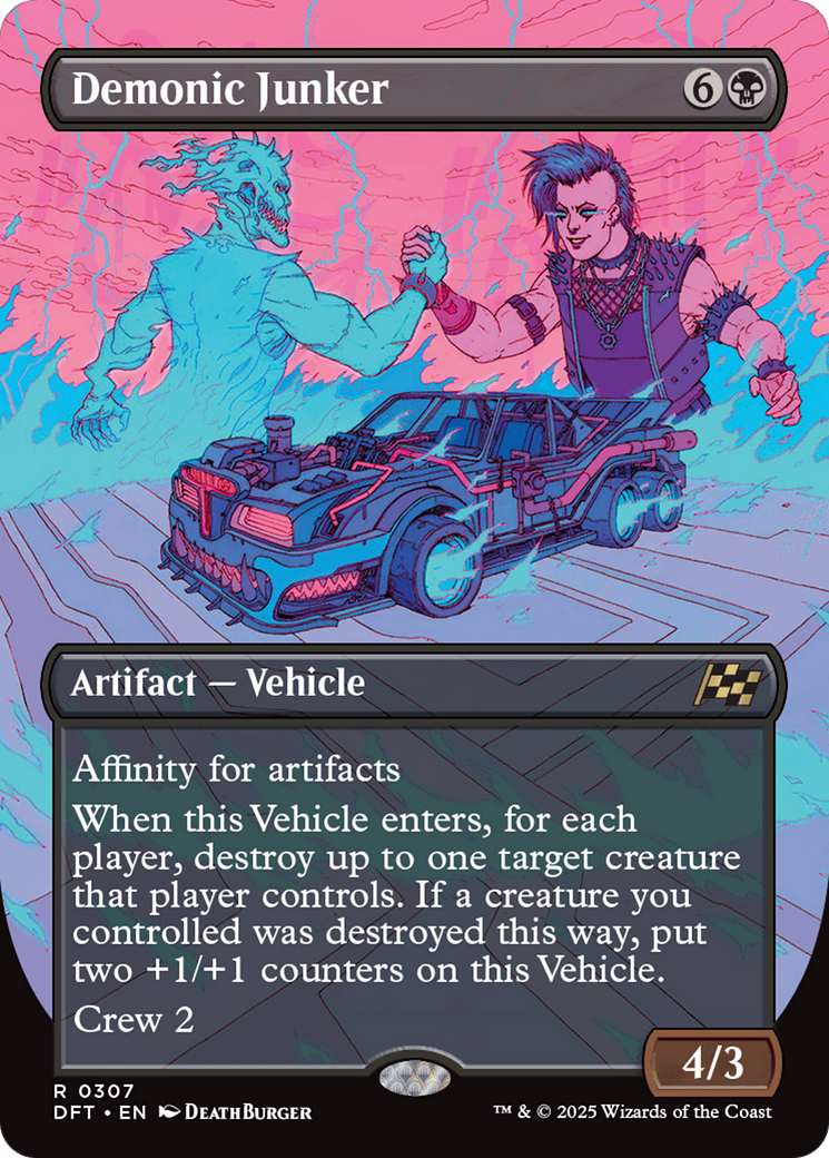 Demonic Junker (Borderless) [Aetherdrift]-1