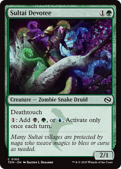 Sultai Devotee [Tarkir: Dragonstorm]-1