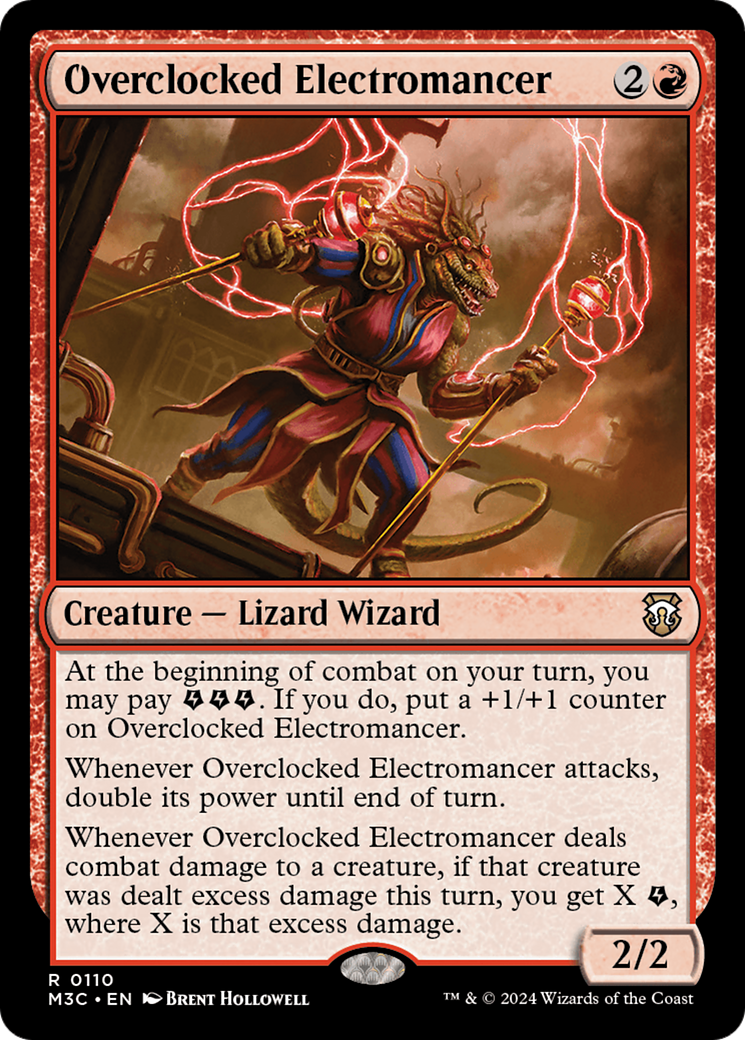 Overclocked Electromancer [Modern Horizons 3 Commander]-1
