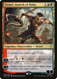 Domri, Anarch of Bolas (Promo Pack) [War of the Spark Promos]-1