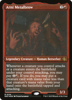 Arni Metalbrow (MAT-116) - March of the Machine: The Aftermath Etched Foil-1