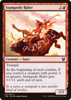 Stampede Rider [Theros Beyond Death]-1