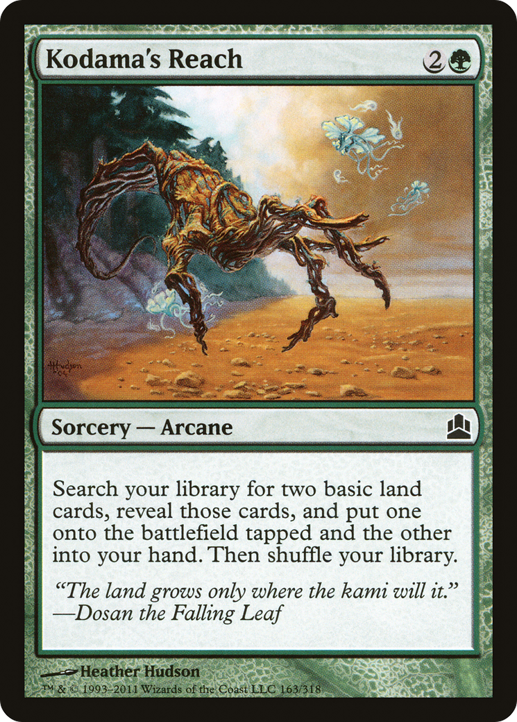 Kodama's Reach [Commander 2011]-1