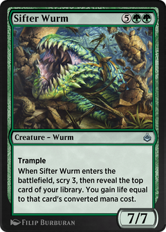 Sifter Wurm (AKR-219) - Amonkhet Remastered-1