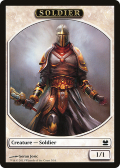Soldier Token [Modern Masters Tokens]-1