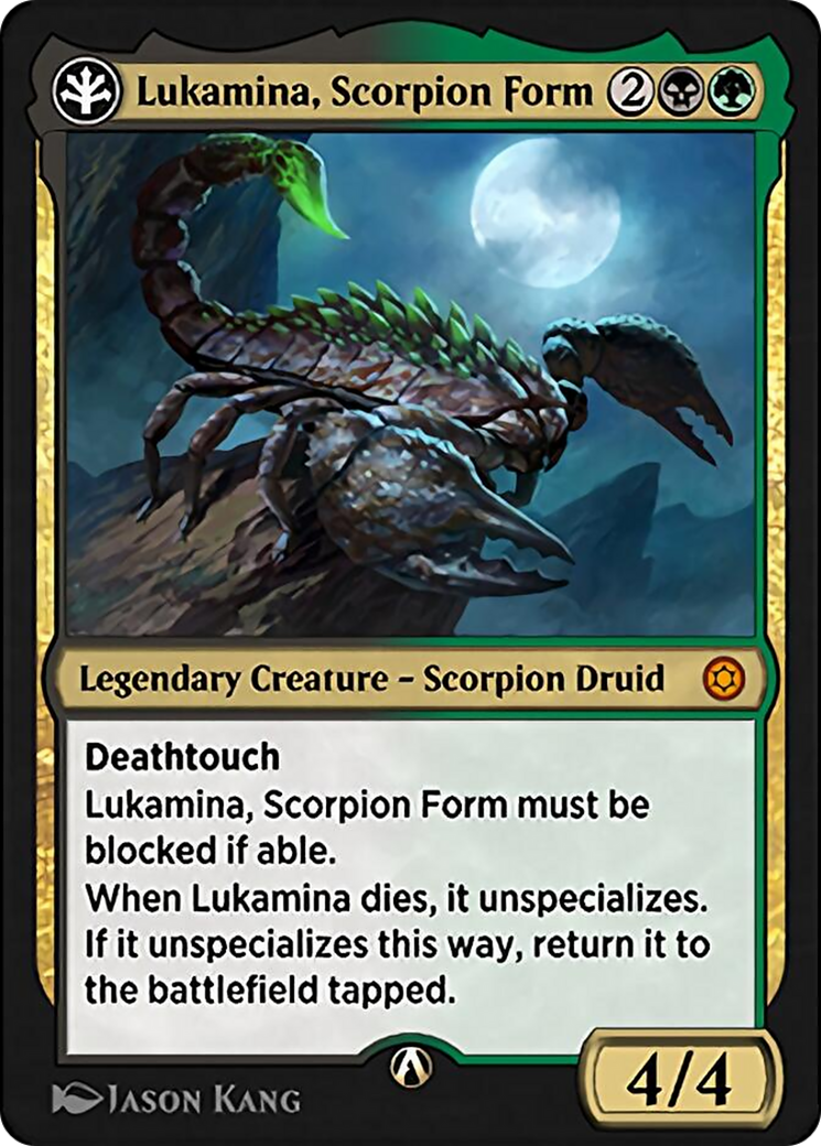 Lukamina, Scorpion Form (HBG-17B) - Alchemy Horizons: Baldur's Gate-1