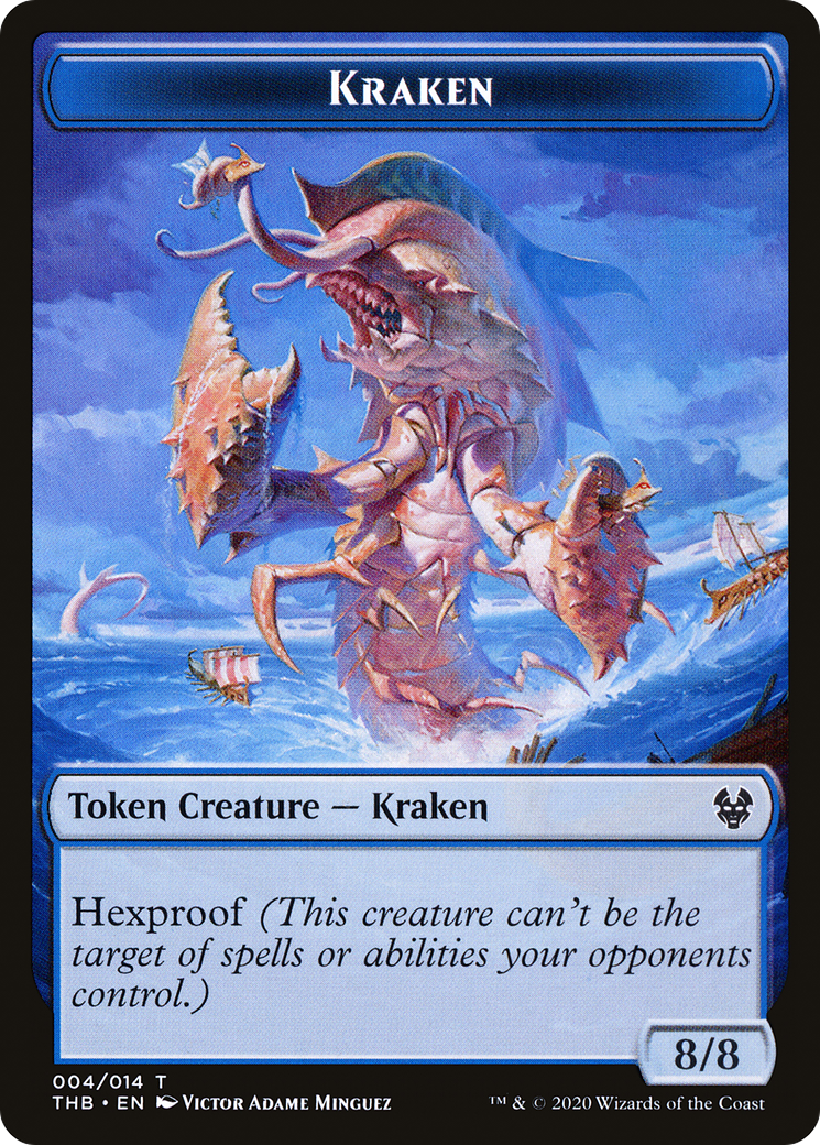 Kraken Token [Theros Beyond Death Tokens]-1