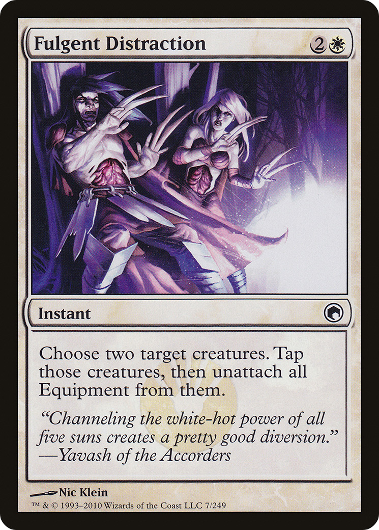 Fulgent Distraction [Scars of Mirrodin]-1