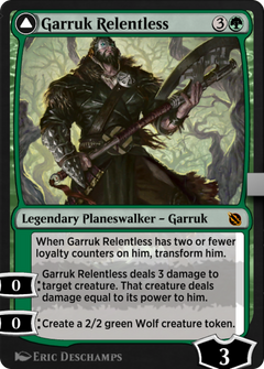 Garruk Relentless // Garruk, the Veil-Cursed (SIS-049) - Shadows of the Past-3