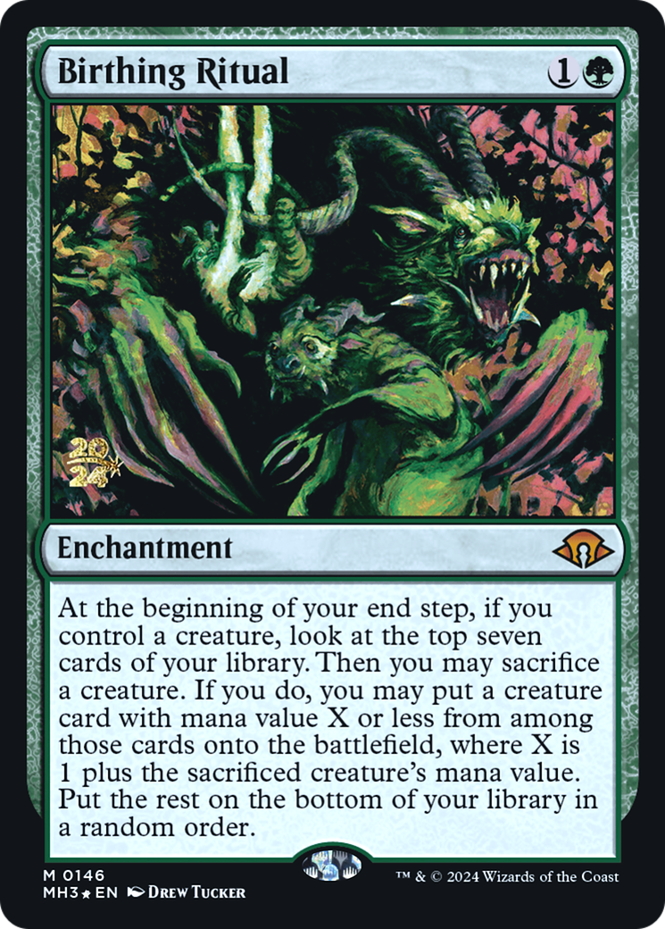 Birthing Ritual [Modern Horizons 3 Prerelease Promos]-1