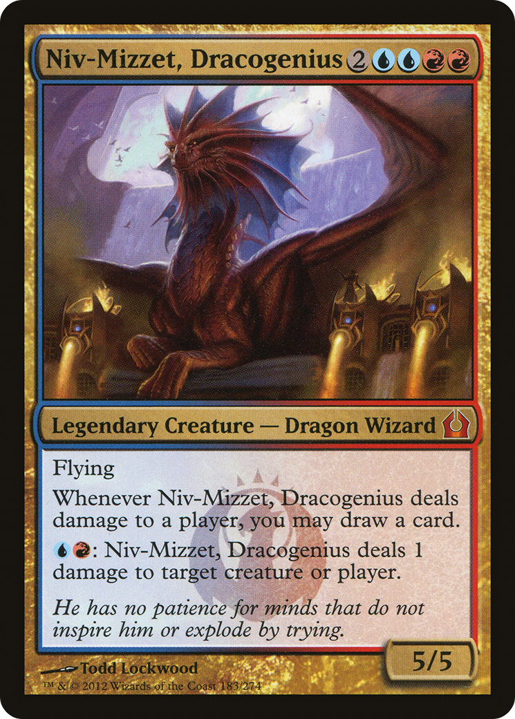 Niv-Mizzet, Dracogenius [Return to Ravnica]-1