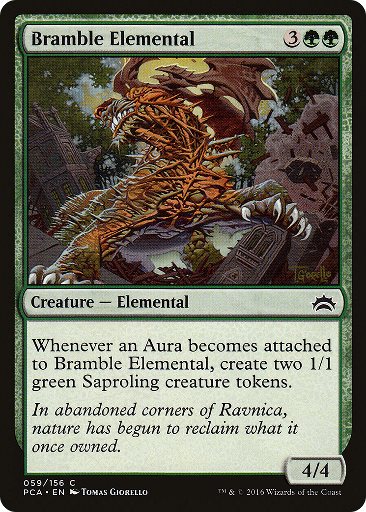 Bramble Elemental [Planechase Anthology]-1
