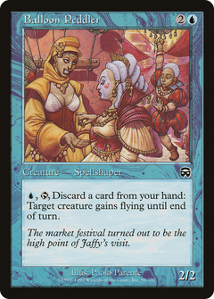 Balloon Peddler [Mercadian Masques]-1