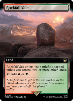Rockfall Vale (Extended Art) (Surge Foil) [Doctor Who]-1