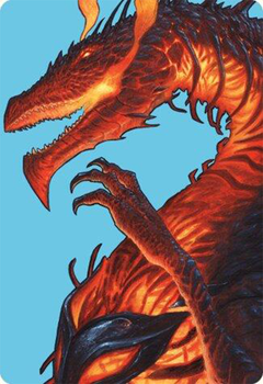 Herigast, Erupting Nullkite Art Card [Modern Horizons 3 Art Series]-1