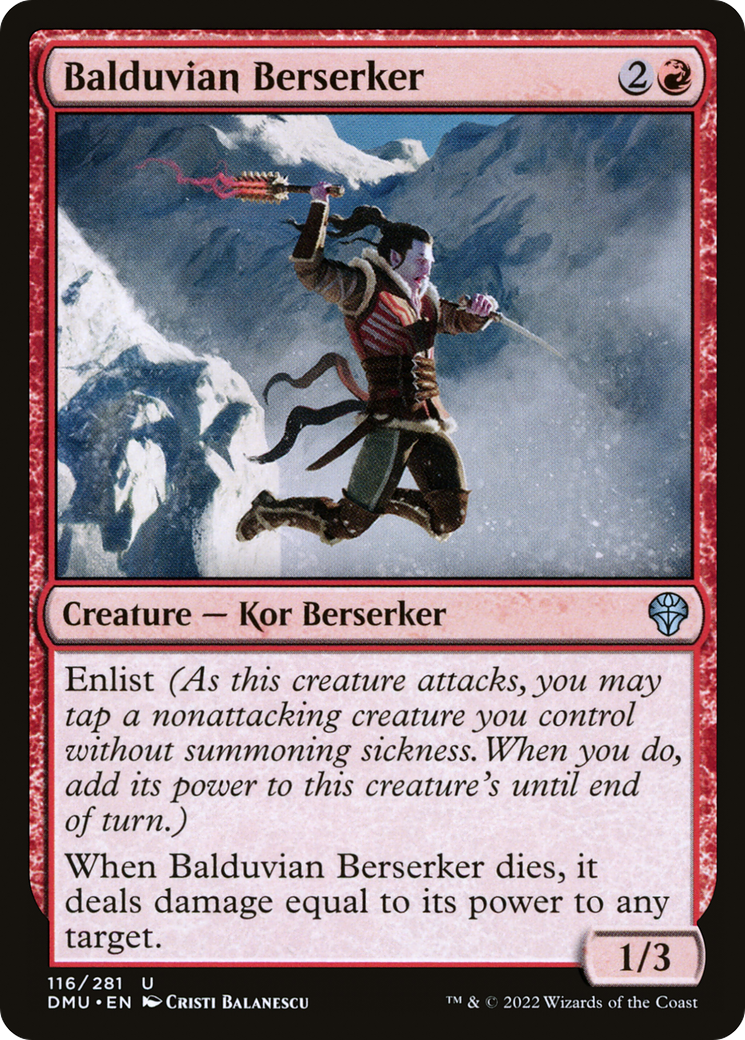 Balduvian Berserker [Dominaria United]-1
