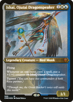 Ishai, Ojutai Dragonspeaker (Etched) [Commander Legends]-1