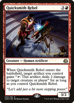 Quicksmith Rebel [Aether Revolt Prerelease Promos]-1