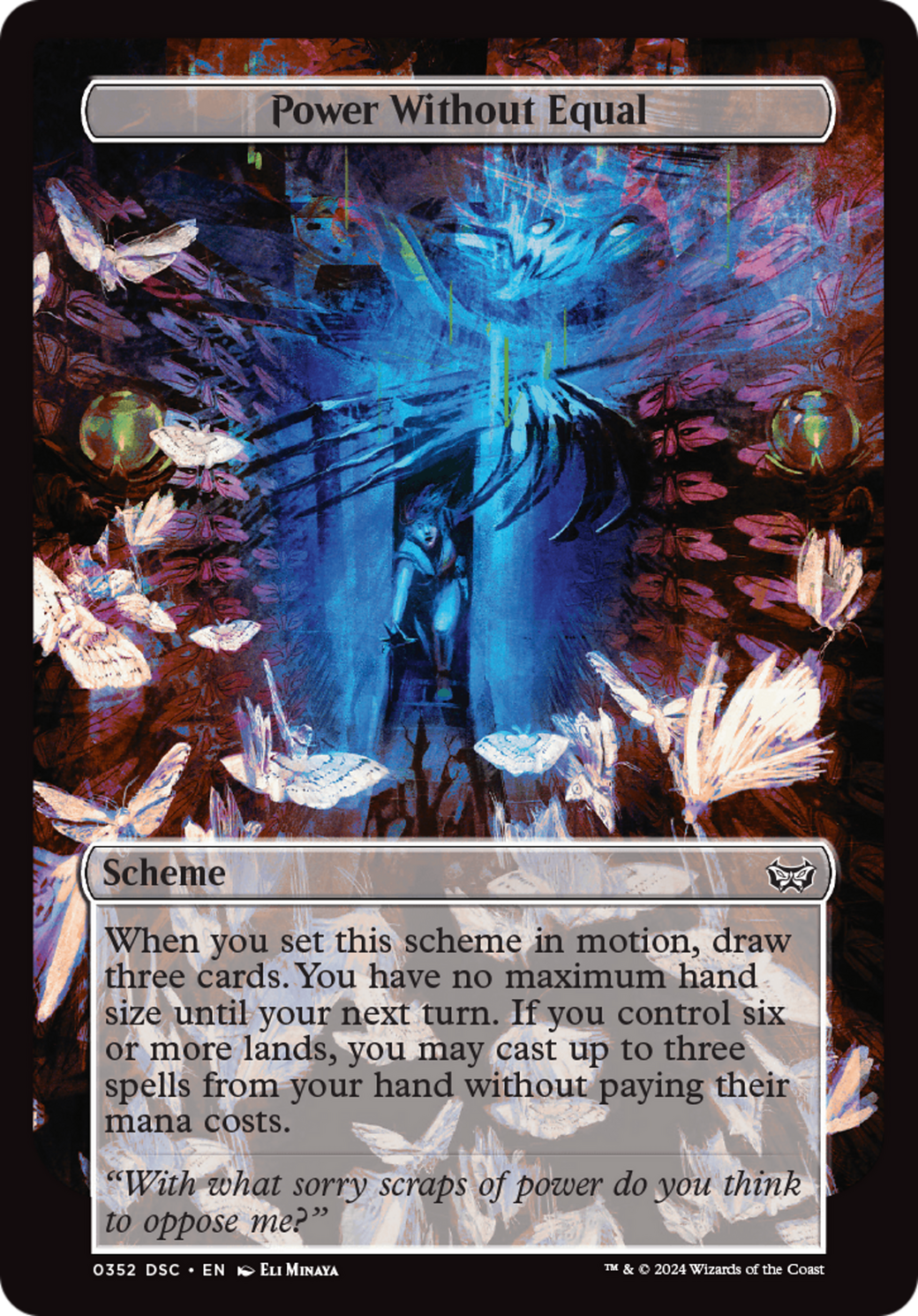 Power Without Equal (Full Art) [Duskmourn: Archenemy]-3