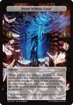 Power Without Equal (Full Art) [Duskmourn: Archenemy]-3