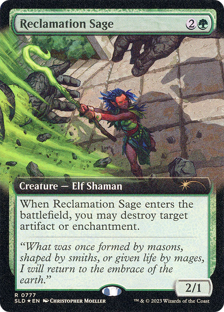 Reclamation Sage (Extended Art) [Secret Lair Drop Series]-1
