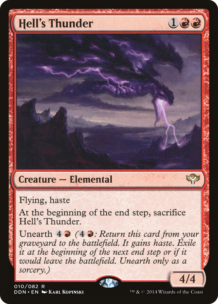Hell's Thunder [Duel Decks: Speed vs. Cunning]-1