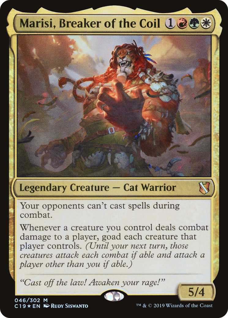 Marisi, Breaker of the Coil [Commander 2019]-1