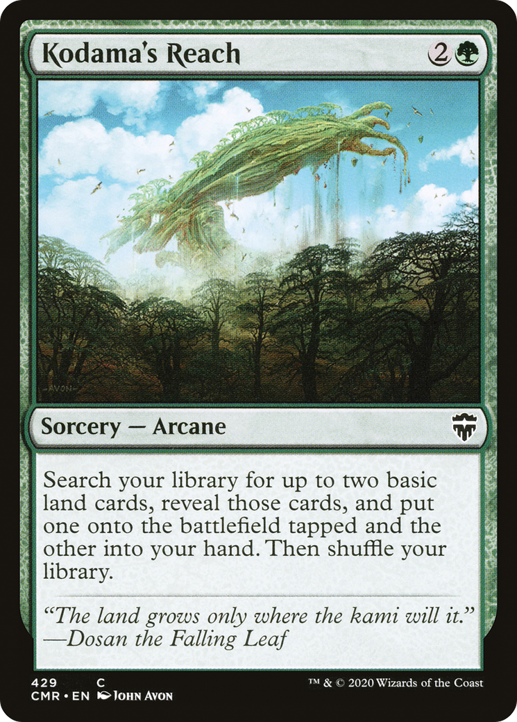 Kodama's Reach [Commander Legends]-1