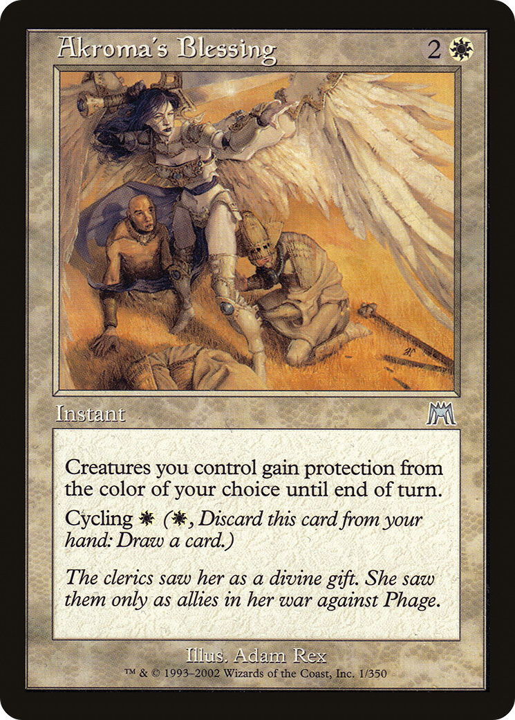 Akroma's Blessing [Onslaught]-1