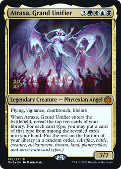 Atraxa, Grand Unifier [Phyrexia: All Will Be One Prerelease Promos]-1