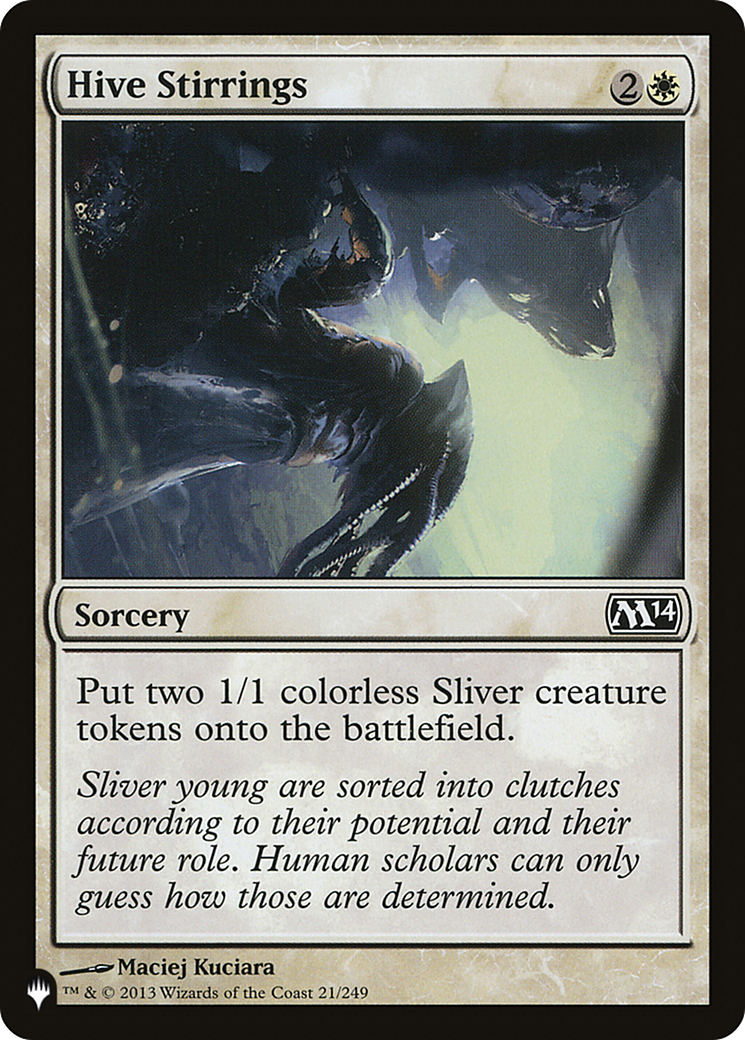 Hive Stirrings [The List]-1