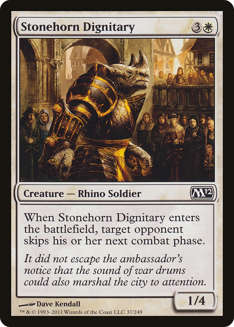 Stonehorn Dignitary [Magic 2012]-1