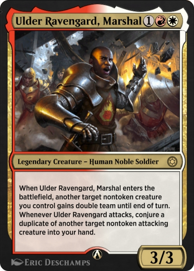 Ulder Ravengard, Marshal (HBG-076) - Alchemy Horizons: Baldur's Gate-1
