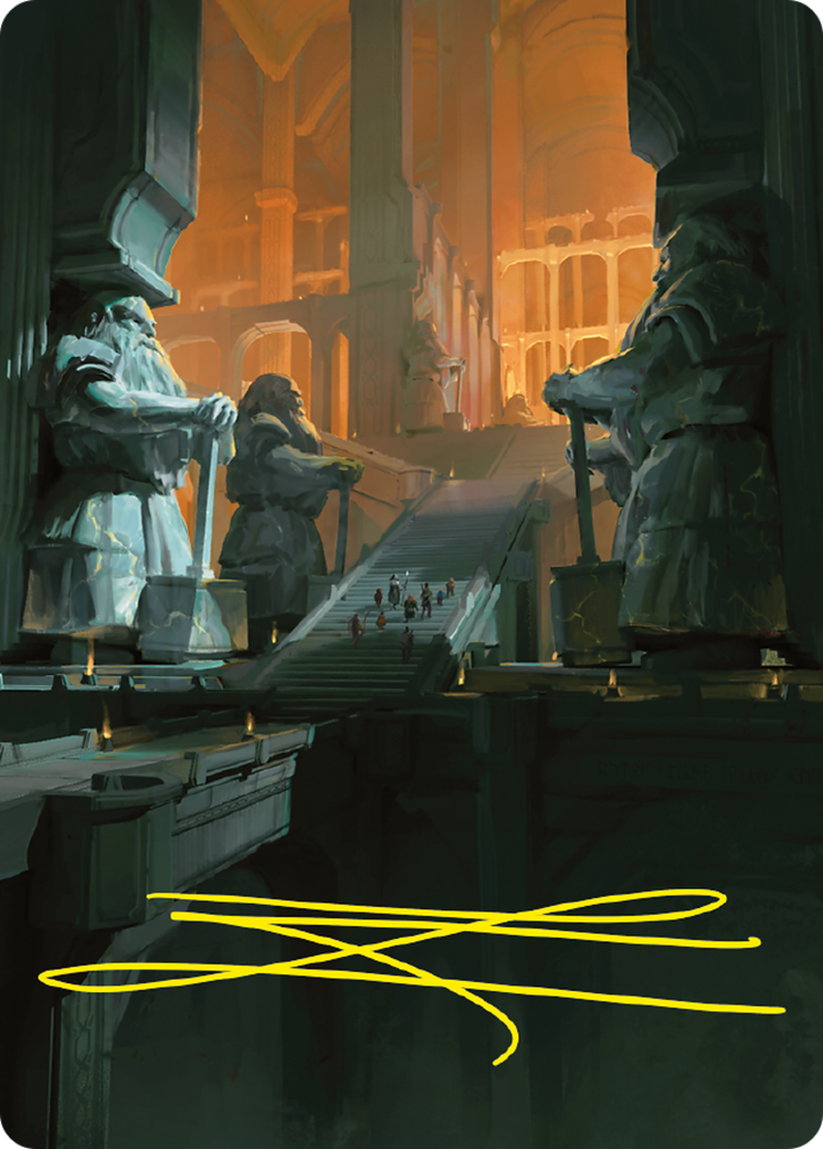 Mines of Moria // Mines of Moria (ALTR-056) - Tales of Middle-earth Art Series (Borderless)-1