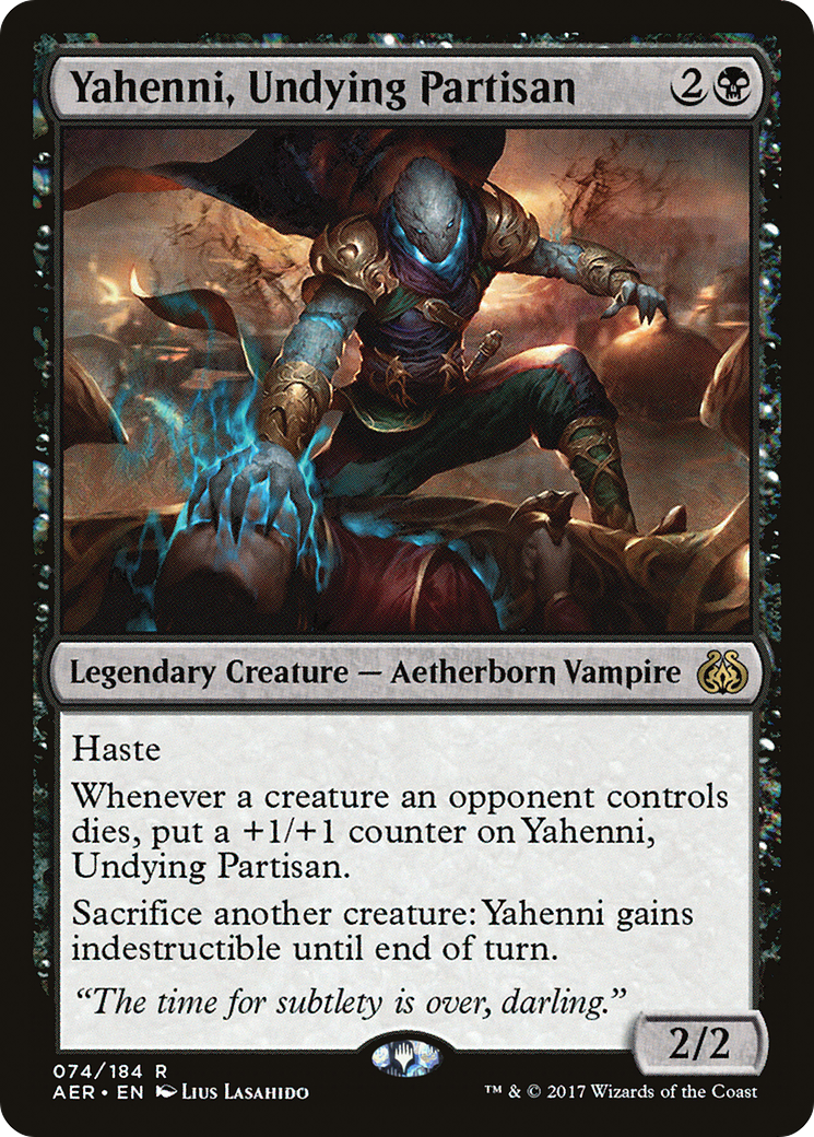 Yahenni, Undying Partisan (AER-074) - Aether Revolt-1