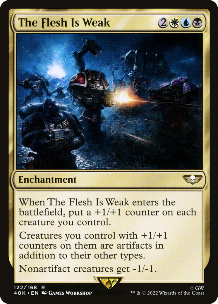 The Flesh Is Weak [Warhammer 40,000]-1