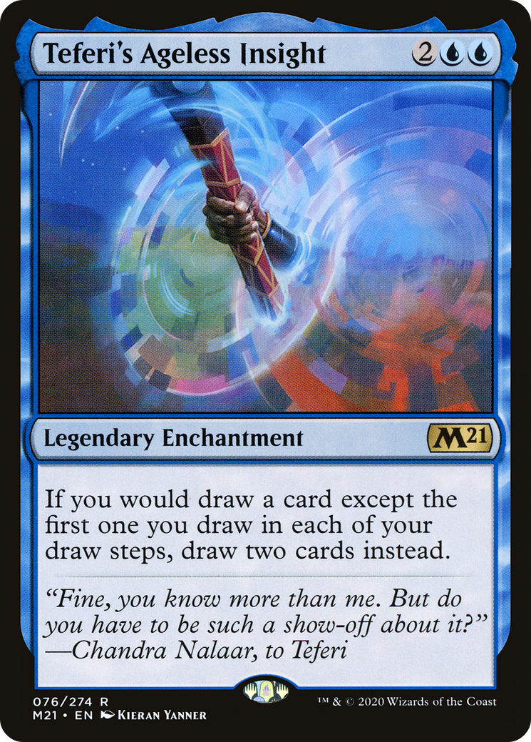 Teferi's Ageless Insight [Core Set 2021]-1