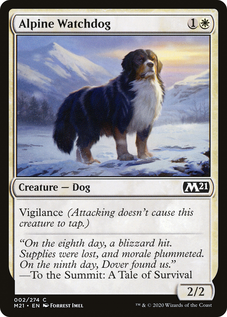 Alpine Watchdog [Core Set 2021]-1