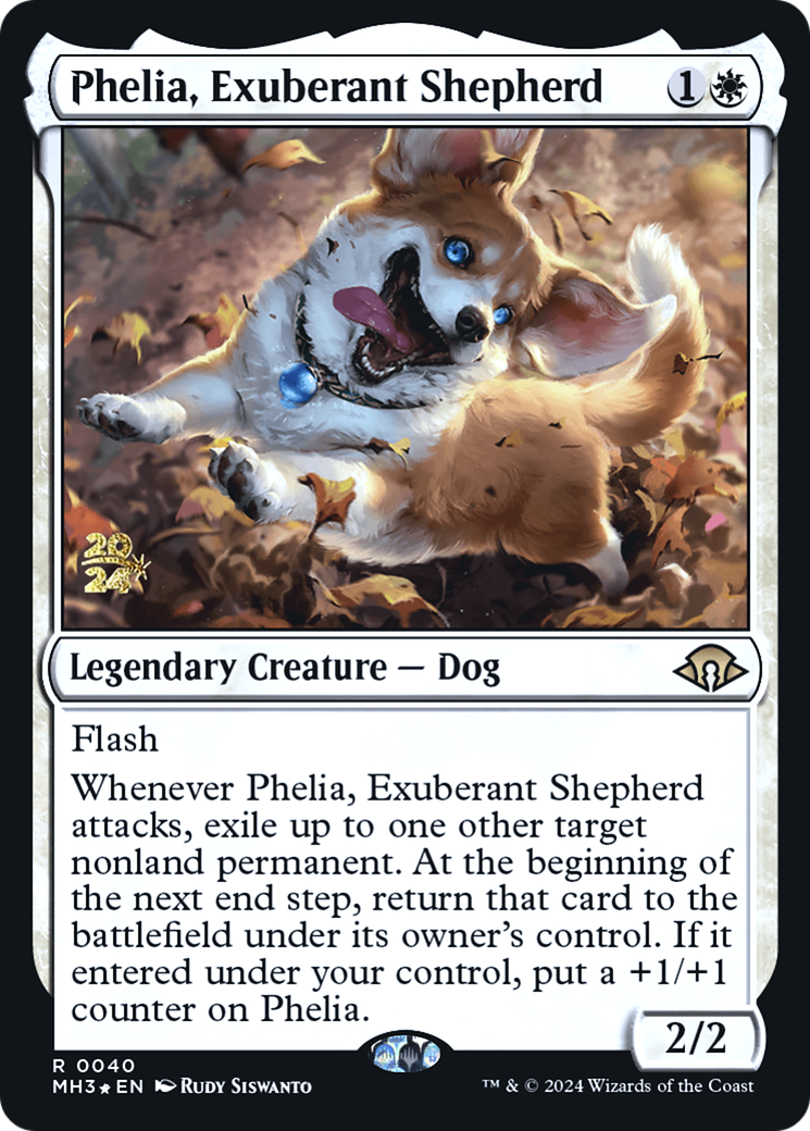 Phelia, Exuberant Shepherd [Modern Horizons 3 Prerelease Promos]-1