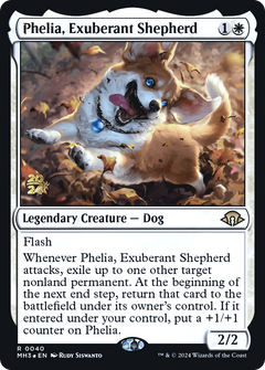 Phelia, Exuberant Shepherd [Modern Horizons 3 Prerelease Promos]-1