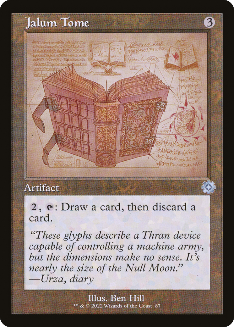 Jalum Tome (Retro Schematic) [The Brothers' War Retro Artifacts]-1