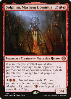 Solphim, Mayhem Dominus [Phyrexia: All Will Be One]-1