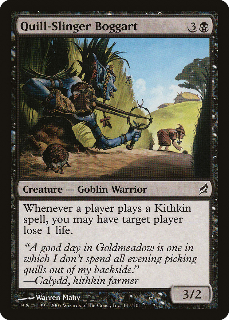 Quill-Slinger Boggart [Lorwyn]-1
