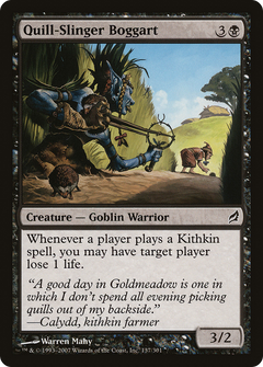 Quill-Slinger Boggart [Lorwyn]-1
