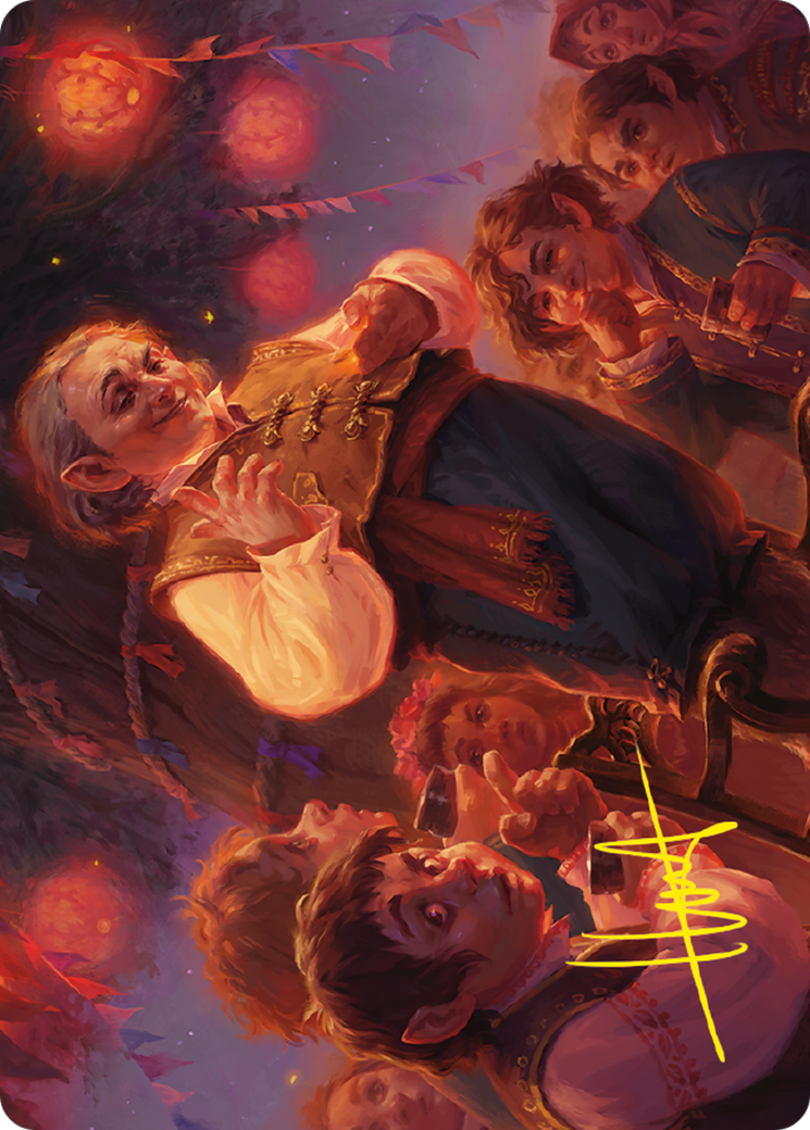 Bilbo, Retired Burglar // Bilbo, Retired Burglar (ALTR-014) - Tales of Middle-earth Art Series (Borderless)-3