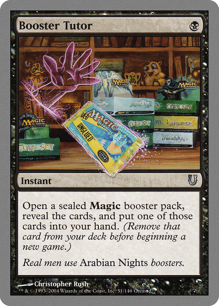 Booster Tutor [Unhinged]-1