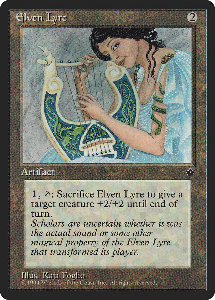 Elven Lyre [Fallen Empires]-1