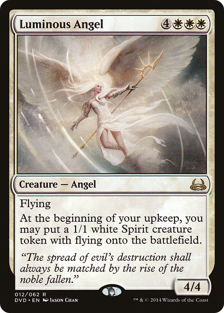 Luminous Angel (Divine vs. Demonic) [Duel Decks Anthology]-1